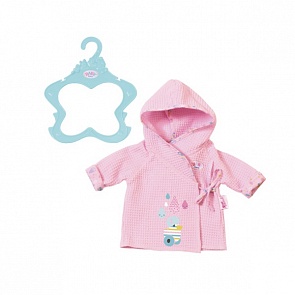 Халатик для куклы Baby born, с вешалкой (Zapf Creation, 824-665)